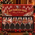 SF49 Premium Sculpted Crystal Wine Glass Collector Set TTNL