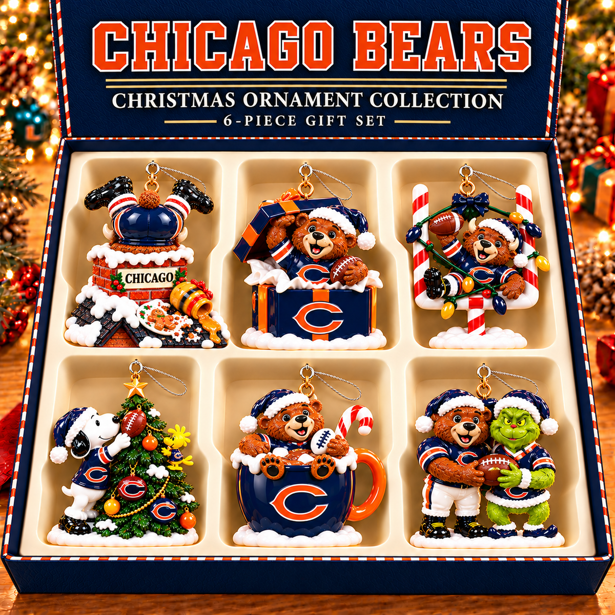 CCB Premium Christmas Tree Ornament Set TMH