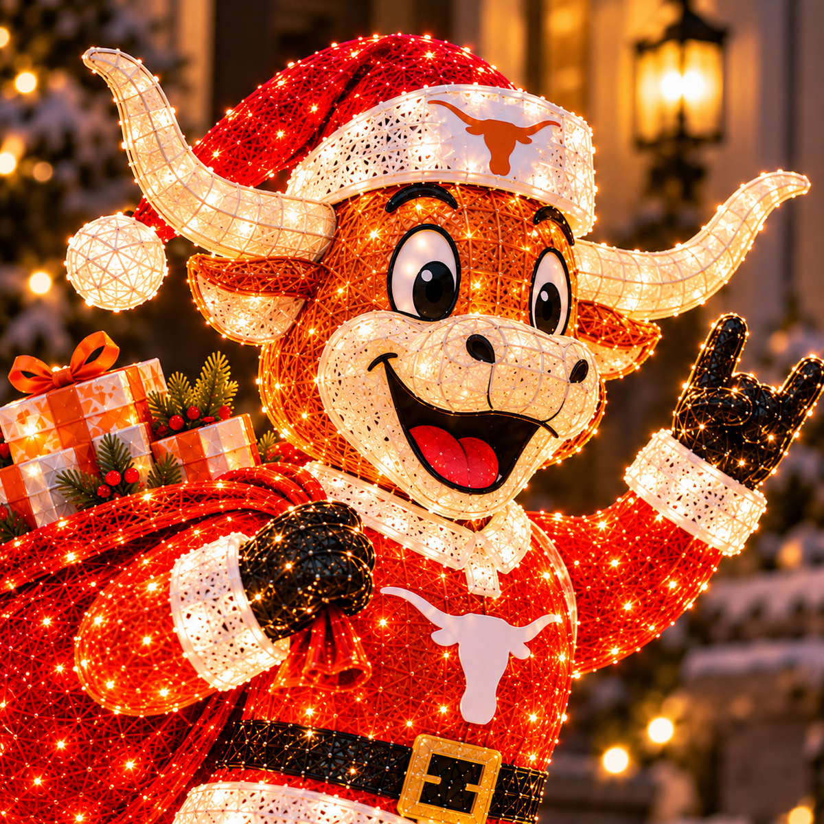 TLS Premium Lighted Christmas Mascot Decoration BMD